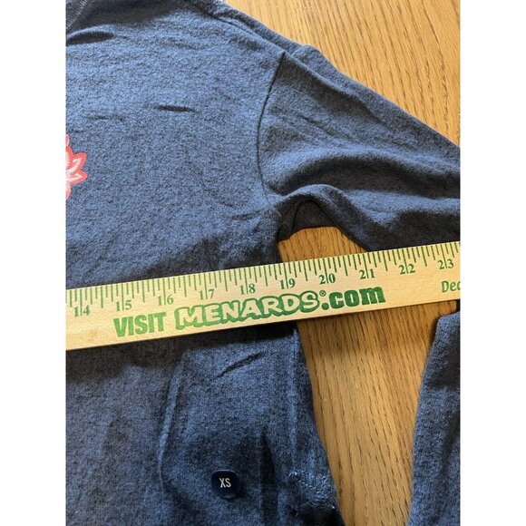 Gilly Hicks Sydney Top‎ Women Size XS Long Sleeve Blue Ice Cream Cone Preppy NWT - Picture 4 of 16